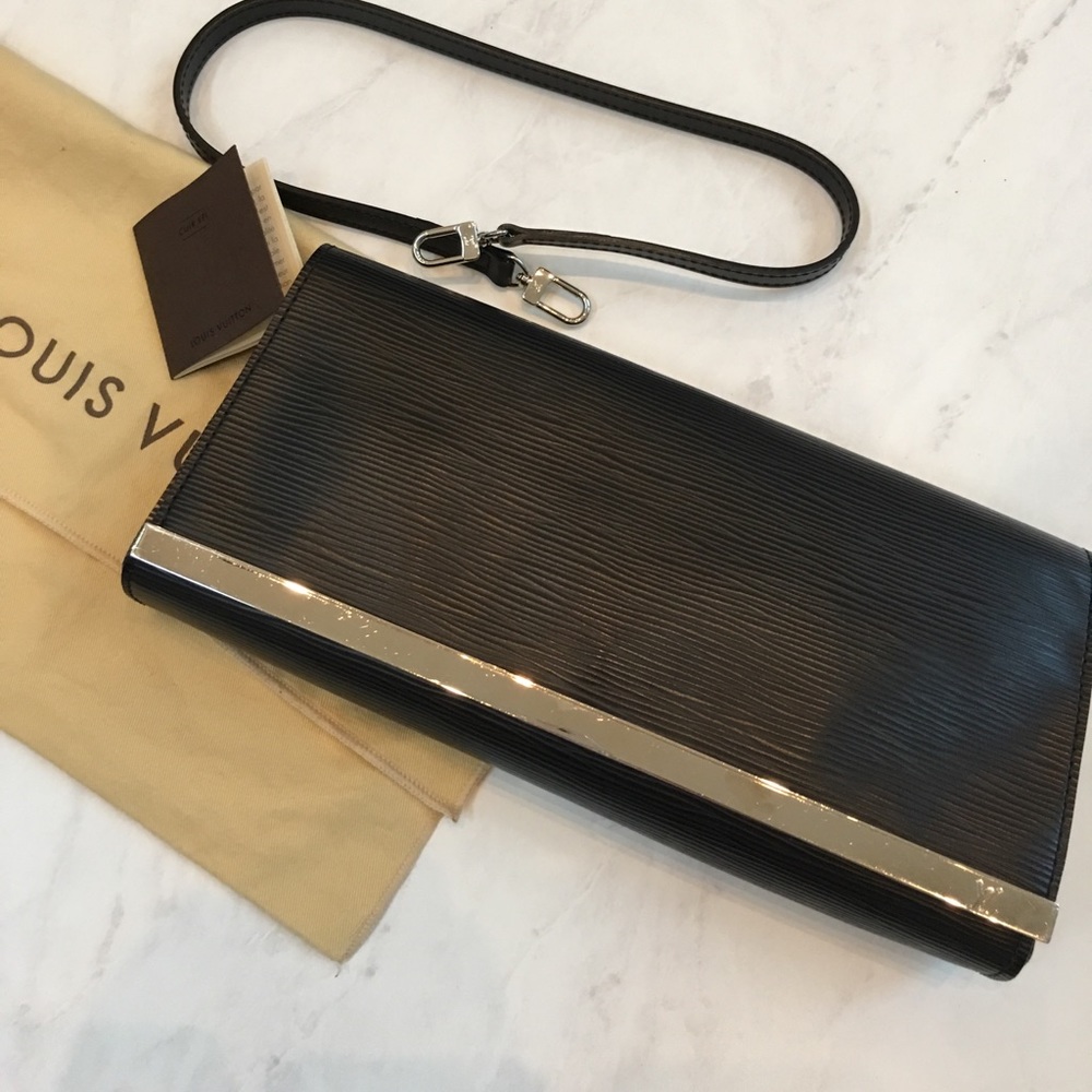 Louis Vuitton Epi Sevigne Clutch